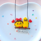 آویز ماشین جوجه دلبر